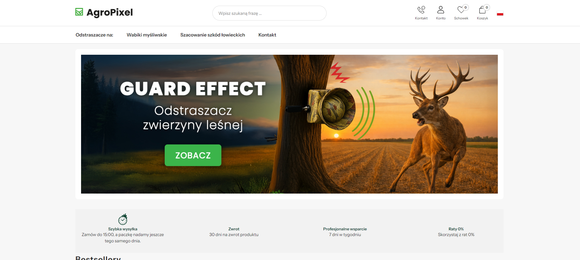 Humanitarne metody ochrony posesji - jak działają odstraszacze na dziki?