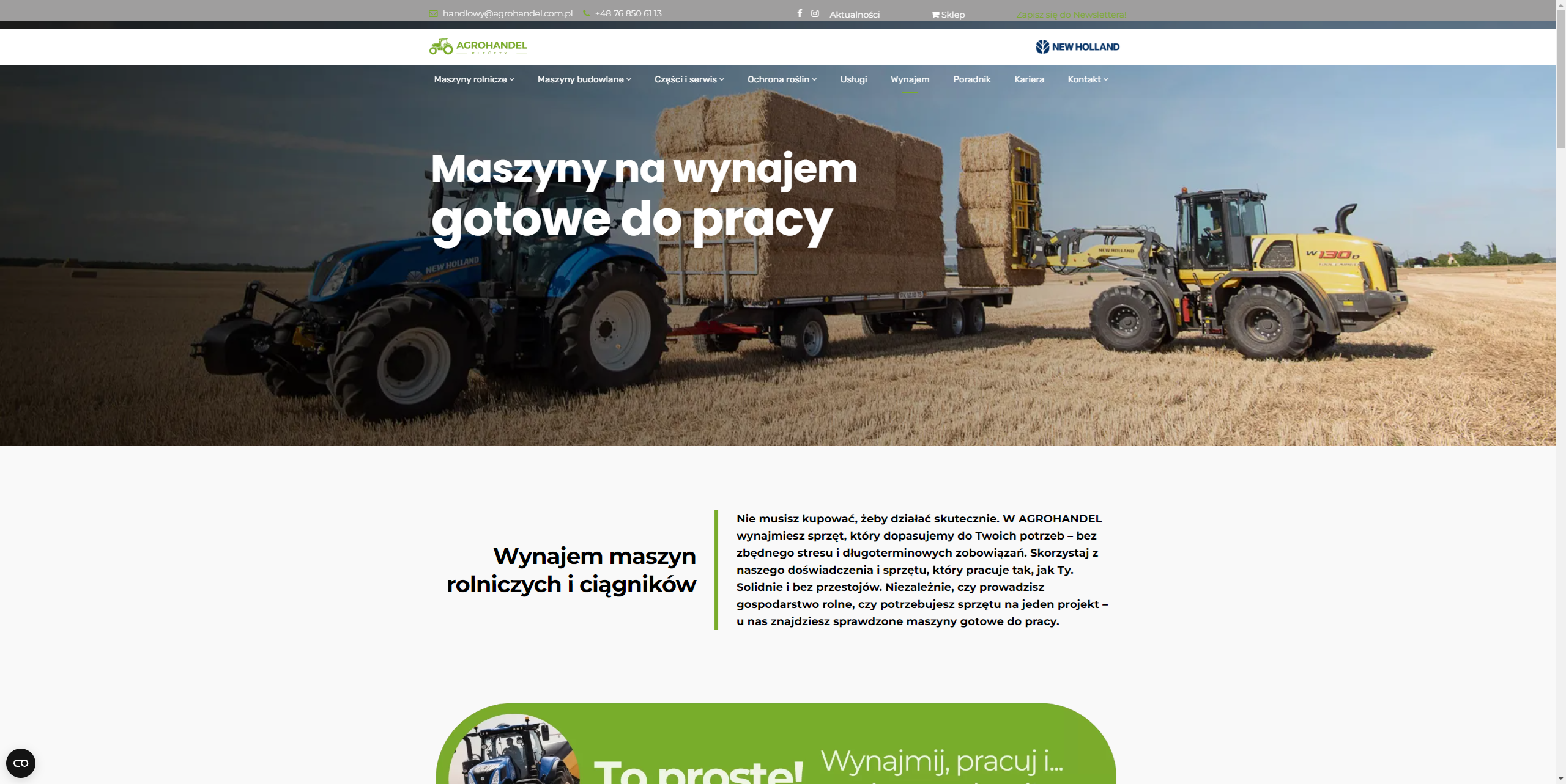 Wynajem maszyn rolniczych jako sposób na ograniczenie kosztów w gospodarstwie