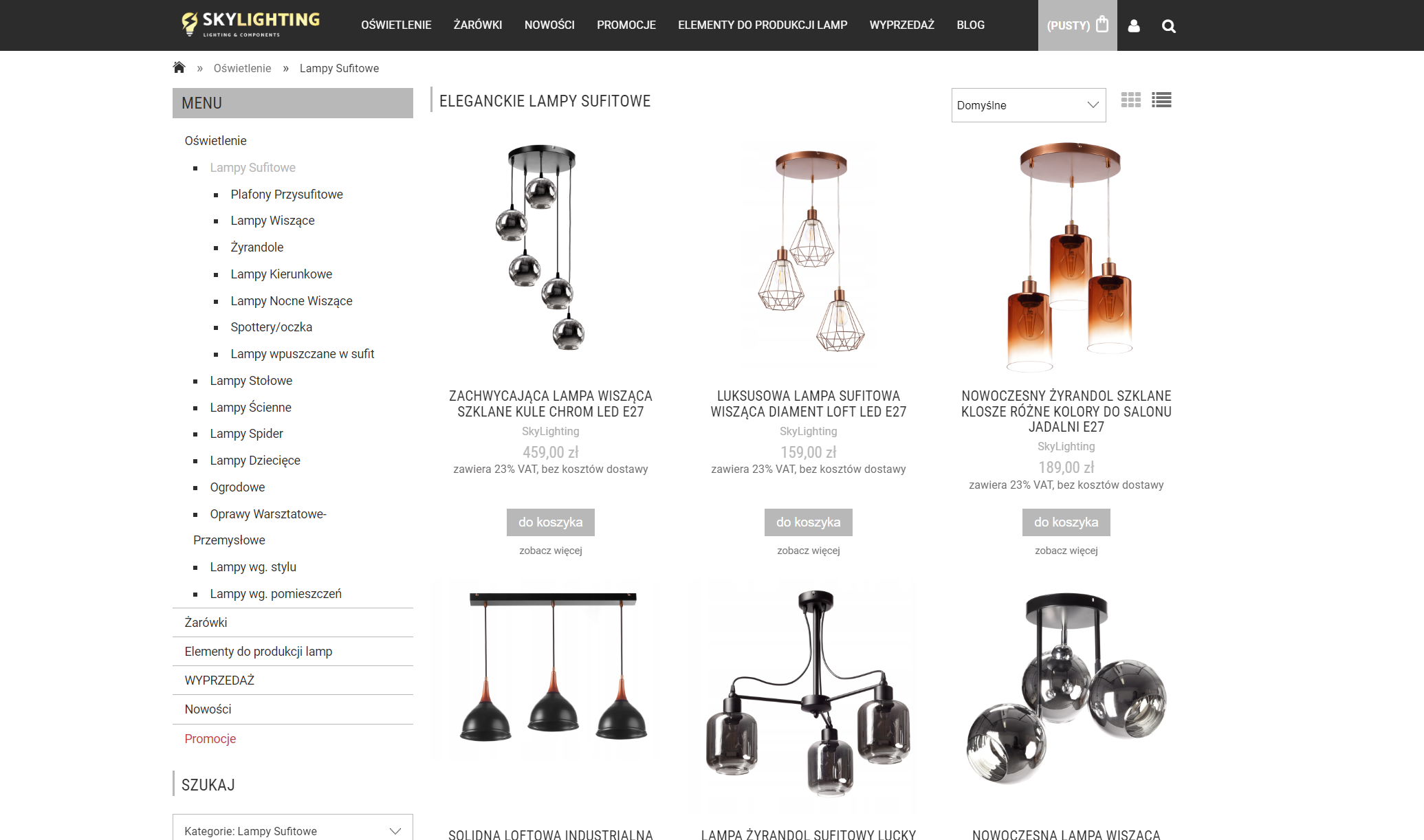 Salon, sypialnia, jadalnia - jakie lampy sufitowe sprawdzą się najlepiej?