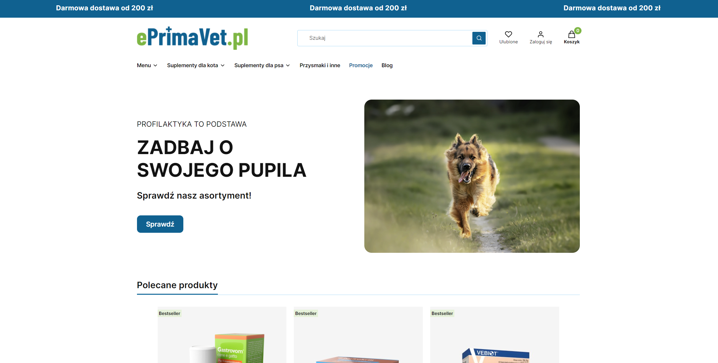 Jak dobrać suplementy diety dla psa lub kota do wieku, rasy i trybu życia?