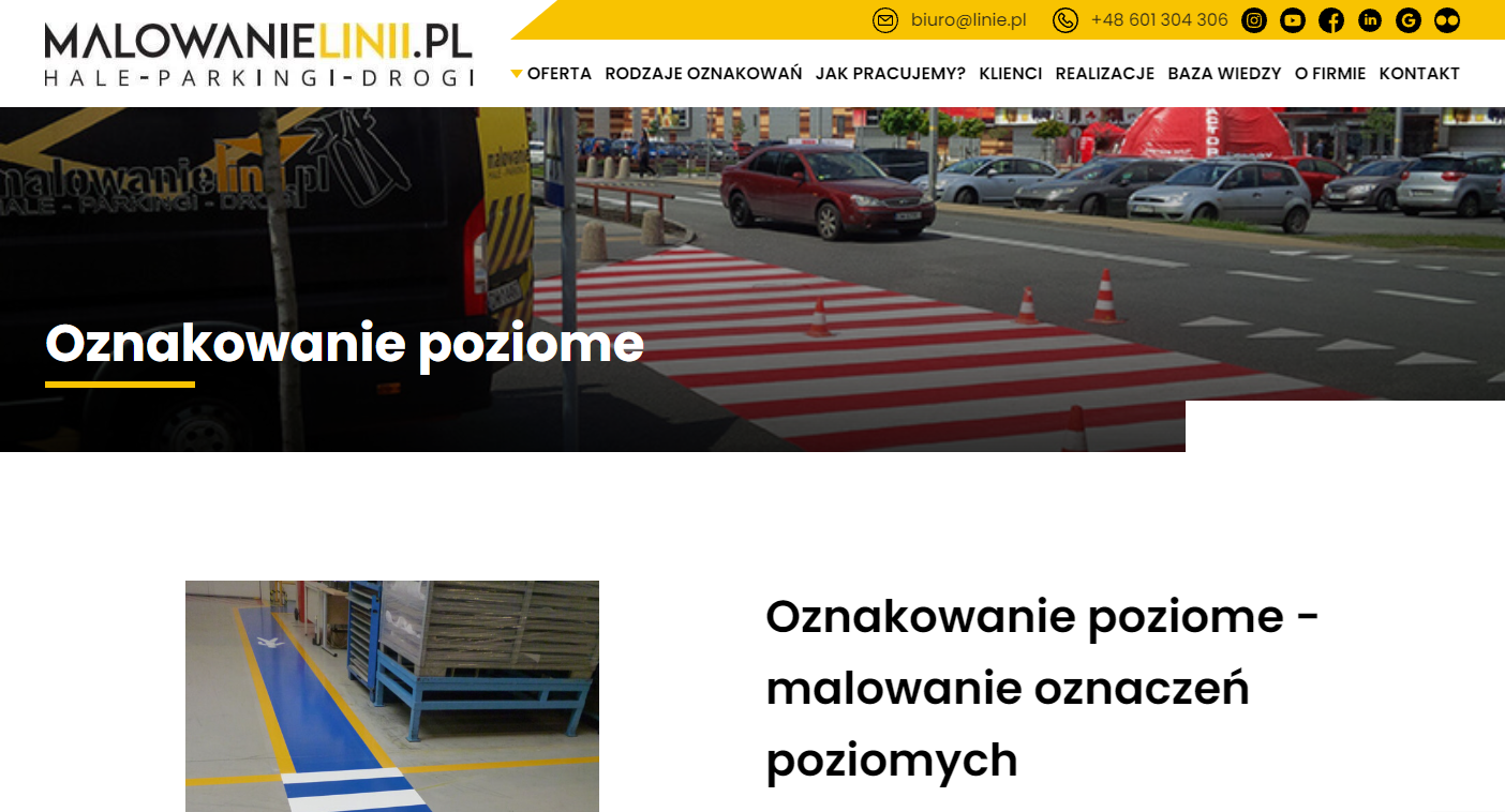 Na czym polega usuwanie oznakowania poziomego?